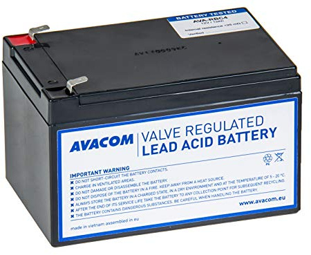 AVACOM Ersatz für RBC4 – Akku für USV. Ersatzbatterie für APC: RBC4