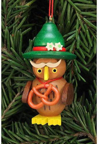 Christian Ulbricht Christbaumschmuck Christbaumschmuck Eule Bayer - 3,2x6,2cm