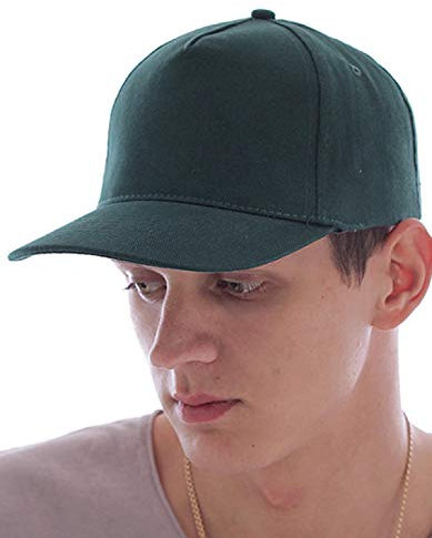 Atlantis Liberty Five Buckle Cap, One Size, Green