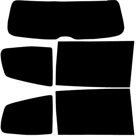 PSSC Pre Cut Rear Car Window Films for VW Sharan 2010 to 2016 20% Dark Tint