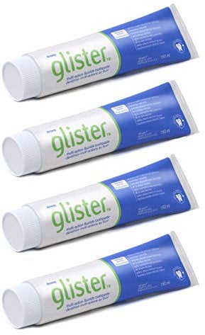 4 x Fluorid-Zahncreme mit Mehrfachwirkung (151 ml) GLISTER™ - 4 x 151 ml- Amway - (Art.-Nr.: 6833)