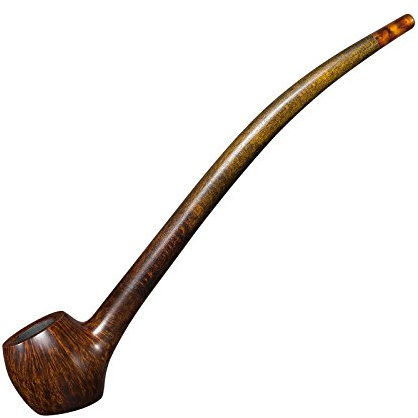 Herr der Ringe Auenland Pfeife Siman glatt Fans Handarbeit von Vauen 27cm braun