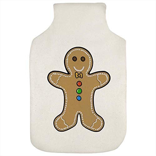 'Gingerbread Man' Hot Water Bottle Cover (HW00017463)