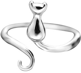 Bohemian Ethnic 925 Sterling Silber Katzenringe Für Frauen Braut Hochzeit Vintage Open Finger Rings