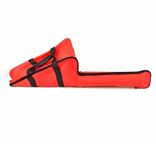 Jiaroutk Kettensägen-Tasche, 50,8 cm, Wasserdicht, Oxford-Gewebe, Tragbar mit Reißverschluss und Griffen, Kompatibel mit Stihl/Husqvarna 30,5 cm, 35,6 cm, 45,7 cm, 50,8 cm Kettensägen (40,6 cm)