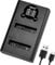 DSTE EN-EL5 Battery USB Dual Quick Charger with LCD Display Compatible for Nikon Coolpix P530, P520, P510, P100, P500, P5100, P5000, P6000, P90, P80