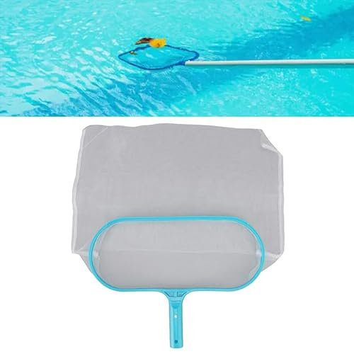 EHOTER Épuisette De Piscine Robuste en Maille Ultra Fine pour Nettoyage De Piscine Épuisette De Piscine Robuste en Maille Ultra Fine pour Nettoyage De Piscine Et Râteaux