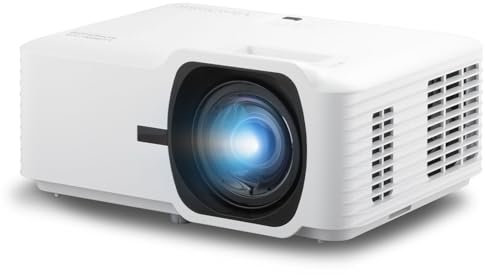 ViewSonic LS711HD 1080P SuperColor Laser Projector, 4000 ANSI Lumens, White