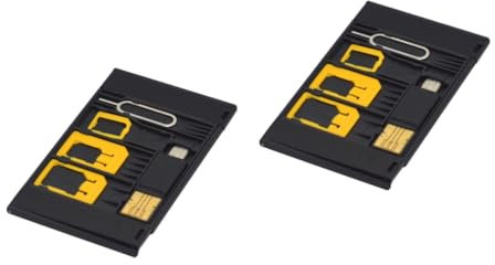 UPKOCH 10 Pcs Universal SIM Adapter Kit Nano Zu SIM Adapter OTG Telefon Reader Gehen