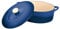 Denby - Cast Iron Casserole Dish with Lid - Cobalt Blue - 4.25L Capacity - Non-Stick - Ovenproof - Easy Grip Handles - For Braising, Stews, Roasting, Batch Cooking - 28cm x 21cm x 17cm