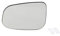 Außenspiegel Glas 1Pcs Auto Links/Rechts Rückspiegel Glas Ersatz Für Jaguar Für Vanden Plas XF XJ XJ8 XK XE I-PACE C2Z31946 Spiegelglas Beheizbar (Color : Links)