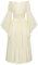 SCARLET DARKNESS Women Off The Shoulder Medieval Costume Peasant Pirate Dresses Bell Sleeve Lace-up Maxi Long Dress A-Line Tiered Dress Apricot S
