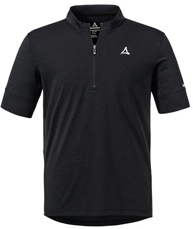 Schöffel Herren Shirt Style Pinega MNS Fahrrad Trikot, Schwarz, 54 EU