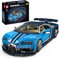 Mould King 10111 MOC Technik Sportwagen Bausatz Rennwagen Technologie Klemmbausteine Bausatz Hochwertiges Sammler-Auto für Erwachsene (1222+ Bausteine für 7-jährige Jungs und Mädchen