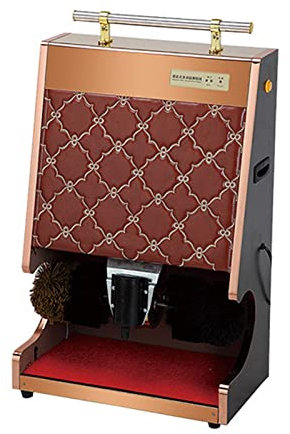 FBJAMZ Cireuse à Chaussures, cireuse à Chaussures Automatique Commerciale, cireuse à Chaussures à Induction électrique, pour hôtels, écoles