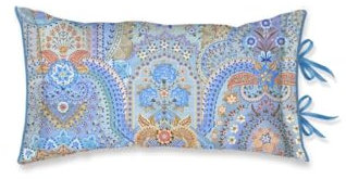 Pip Studio Zierkissen Jabali Flower Blau