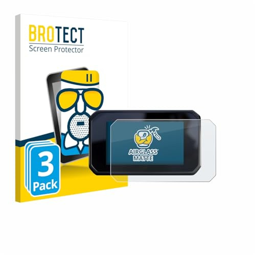 BROTECT Schutzglas für Honda CBR650R 2025 | 3 Stück Entspiegelnder Displayschutz Made in Germany Schutzfolie Matt Kratzfest 9H Anti-Fingerprint Einfache Montage