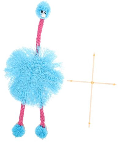 BESPORTBLE Ostrich Marionette Handpuppenspielzeug Für Junge Mädchen Interaktive Plüschpuppe Für Rollenspiele Theateraufführungen Und Kreative Lernaktivitäten Fördert Fingerfertigkeit