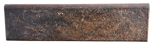 Battiscopa in Gres Porcellanato, Effetto Cotto Marrone Scuro, 8 x 30 cm, Spessore 1 cm, Made in Italy prezzo riferito a 1 pz