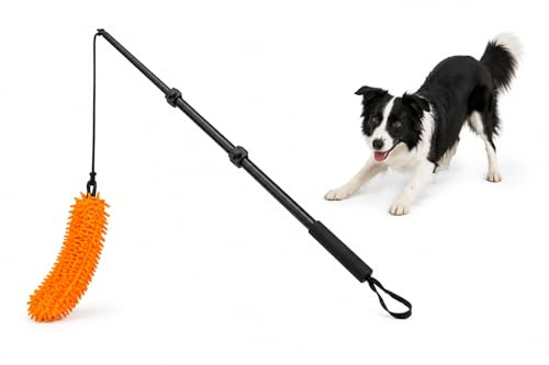 Flamingo Spielzeug FAUXTRA Angel TELESK. & Chaser Chenille ORANGE
