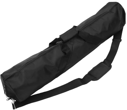 DECOMELODY Tragetasche für Lichtstativ und Mikrofonstativ aus Oxford Nylon mit Großem Fassungsvermögen Gepolstert mit Bequemem Schultergurt für Fotografen und Camper