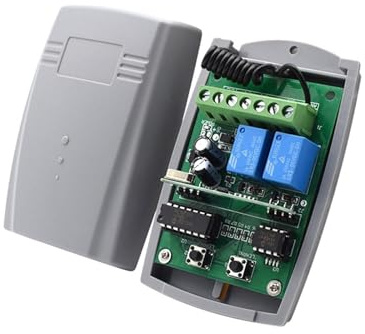 Equipo eléctrico del abridor de puerta, Tuya-Abridor de Control puerta automático, apertura garaje, 433, receptor externo, 12v, 24v, 220v, módulos Portal inalámbricos(DC 12V-24V)