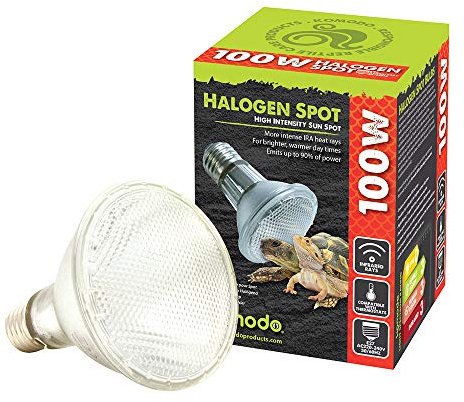 Komodo Halogen Spot Lamp ES, 100 Watt