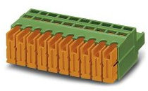 PHOENIX CONTACT QC 1/2-ST-5,08 Leiterplattenstecker, 1 mm² Nennquerschnitt, 2 Anschlüsse, QC 1/..-ST Reichweite, 5.08 mm Rastermaß, Grün, 50 Stück
