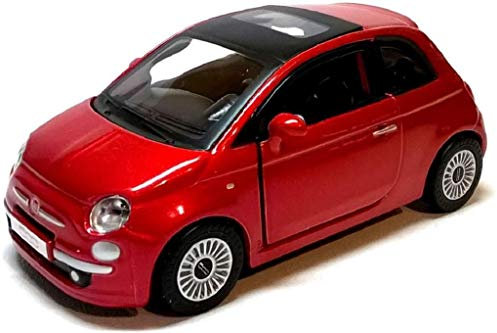 Fiat 500 2007 rot 1:32 bburago Modellauto