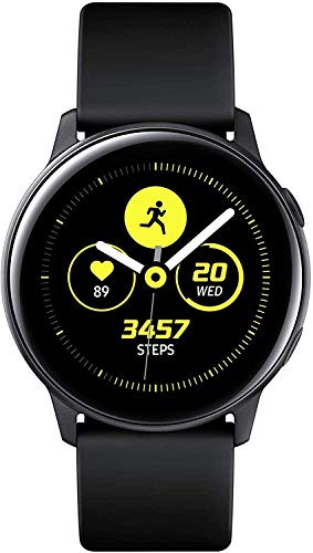 Samsung Touchscreen Galaxy Watch Active (SM-R500) with GPS Black (Renewed)