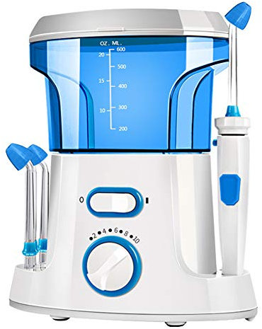 MSQL Nasenspülsystem, elektrischer Nasenreiniger, Nasenpflegesystem, 10-stufige Einstellung, 600 ml-Wassertank, für trockene Nase, laufende Nase