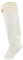 Hunter Original 6 Stitch Cable Acrilico Calzini alti per stivali da uomo e donna - 100% poliestere, calzini caldi e pull-on, Hunter Colore: bianco, Large