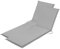 Traumnacht Komfort 2er Set Liegenauflagen Outdoor silber mit abnehmbarem Bezug 190 x 58 x 6 cm, Öko-Tex zertifiziert, produziert nach deutschem Qualitätsstandard