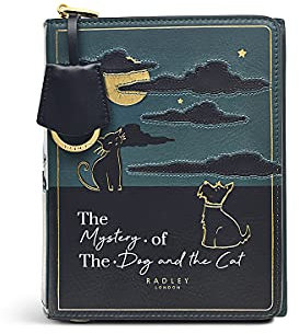 RADLEY London Book Street Umhängetasche mit Klappe, klein, Schwarz
