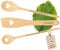 HOFMEISTER® 3-teiliges Koch-Set Herz Gravur - 2x Kochlöffel & 1x Pfannenwender - personalisiertes Geschenk mit Namen, Kochlöffel mit Herz für Verliebte, zum Valentinstag, Muttertag aus Holz, 30 cm