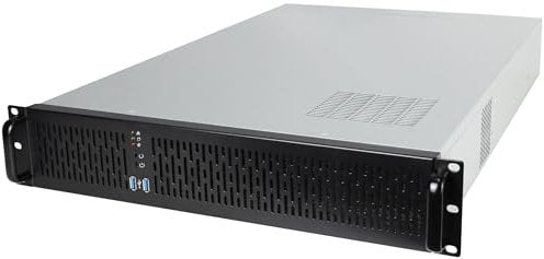 Rosewill 2U Server Chassis Rackmount Case, 4X 3.5 Bays, 2X 2.5 Devices, E-ATX Compatible, 3X 80mm PWM Fans, 2X USB 3.0 - RSV-Z2900U