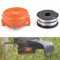 Bobine de Fil de Rechange pour débroussailleuse pour Black and Decker GL687 GL690, 1 Bobine et Ligne avec 1 Capuchon de Protection