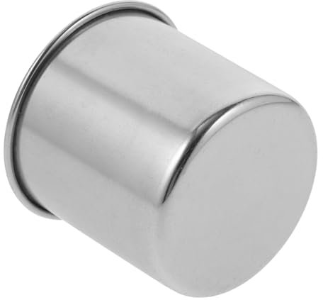 BESTonZON Reisbecher Reiskocher-messbecher Messbecher Für Die Küche Messbecher Für Trockenfutter Backmessbecher Reismessschüssel Reismesslöffel Becher Aus Edelstahl Metall Rostfreier Stahl