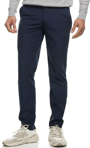 Indicode Herren INRiccardo Hose Lange und Moderne Chinohose mit 5 Taschen | Klassische Stoffhose mit 5 Taschen und angenehmer Passform, Herrenhose, Freizeithose, Chinohose, Alltagshose für Männer