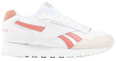 Reebok Femme Glide Sneaker, White/Pink Clay/Alabaster, 37 EU