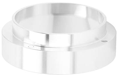 Tbest Portafilter Dosing With Magnetic Stainless Steel Coffee Powder Dosing Funnel For Household Coffee Shopsilver 51Mm 2In Home Gardening Coffee And Tea Supplies (53MM with magnet)