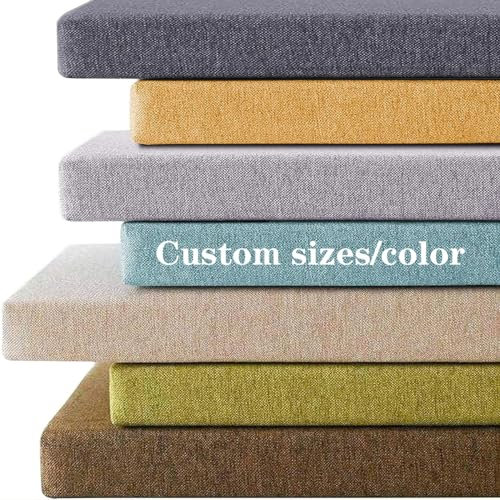 Sitzkissen für Gartenbank, rechteckig, Esszimmerbank, Auflage für Chaiselongue, Hellbraun, 150 x 30 x 8 cm