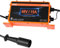 VEVOR Golf Cart Battery Charger 48V 15A Smart Battery Charger with 3 Pin Round Plug Compatible with AGM Gel EFB MF NMC LiFePO4 Lead-Acid Batteries