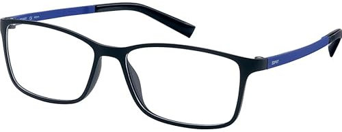 ESPRIT Brillengestell (Modell ET17464) für Herren, Rechteckig, gefertigt aus Ultem (inklusive Brillenetui)