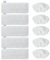 10 chiffons microfibres (5 buses sol + 5 buses manuelles) pour Kärcher EasyFix SC 2, SC 3, SC 4, SC 5, SC 1. Accessoires lavables Karcher Nettoyeur Vapeur pour d'excellents résultats de nettoyage
