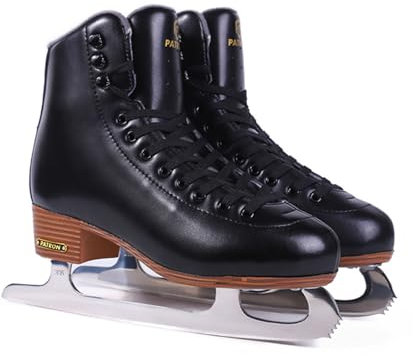 Patinage Artistique Patins à Glace Patins à lacets pour adultes patins de hockey sur glace patins Doux et confortable en acier inoxydable Patins à Glace Artistiques pour hommes femmes