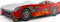 All4All Autobett - Cars - Bett - Kinderbett - 80x160cm - Rennwagenbett - Polizeiauto - Jugendbett - Spielbett (Autorennen, mit Matratze)