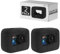 Geekria for Creators Windslayer Cover antivento compatibile con GoPro Hero 13, 12, 11, 10, 9 Action Camera, custodia per cornice, accessori in spugna per riduzione del rumore video (nero) (confezione