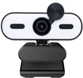 TIEOAXFT 4K 2K Mini Webcam 1080P HD for PC Laptop Autofocus 30 FPS USB with Noise-Reducing Mic&Privacy Cover Web Camera Portable(2K)