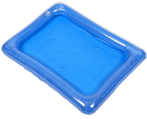 Piscina Hinchable Rectangular para Niños, Estanque de Pesca PVC | Juegos de Pesca Infantil, Plegable y Fácil de Guardar, Portátil para Verano en Jardín